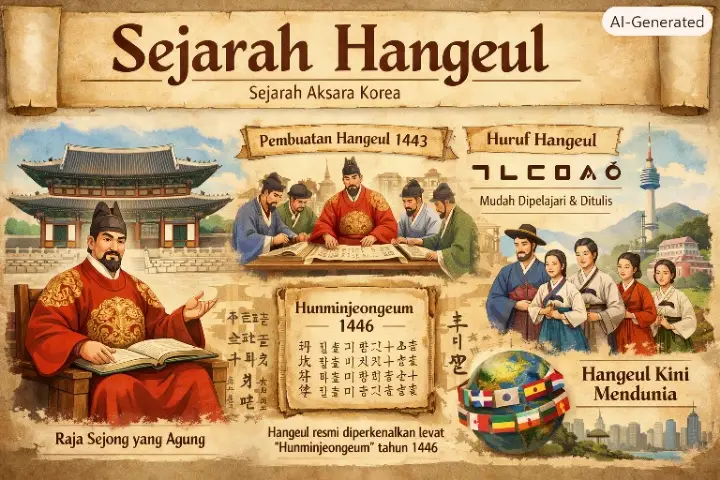 Lesson 1: Sejarah Hangeul